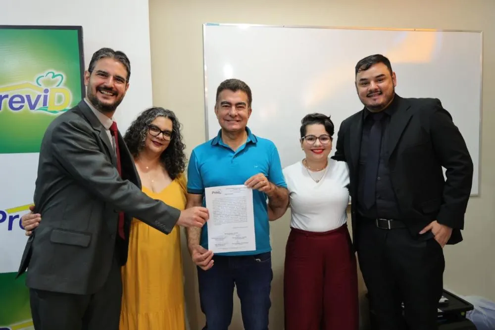 Diretoria do Previd de Dourados toma posse para o próximo triênio